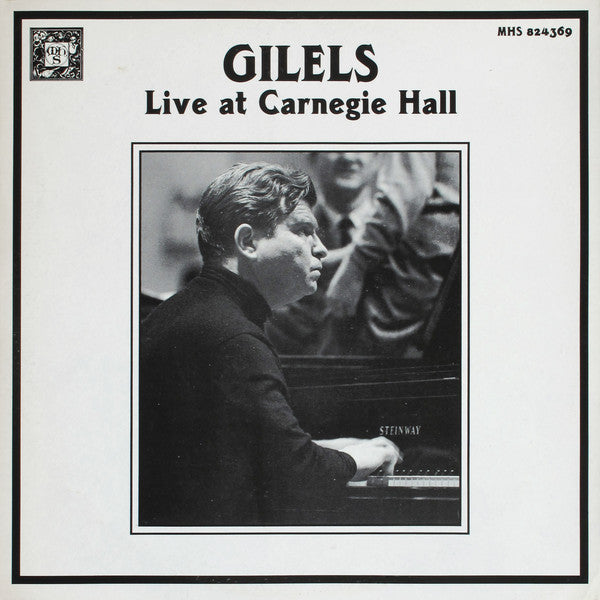 Gilels* : At Carnegie Hall (2xLP, RE, Gat)