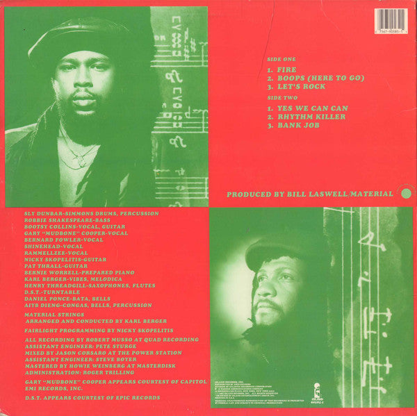 Sly & Robbie : Rhythm Killers (LP, Album, SP )