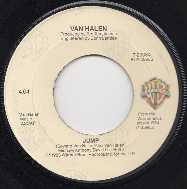 Van Halen : Jump! (7", Single, Jac)