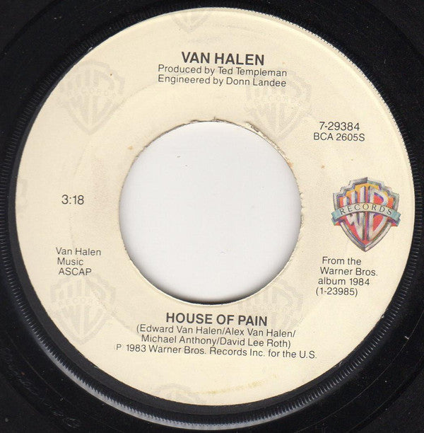 Van Halen : Jump! (7", Single, Jac)