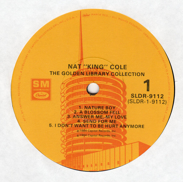 Nat King Cole : The Golden Library Collection (4xLP, Comp, Jac)