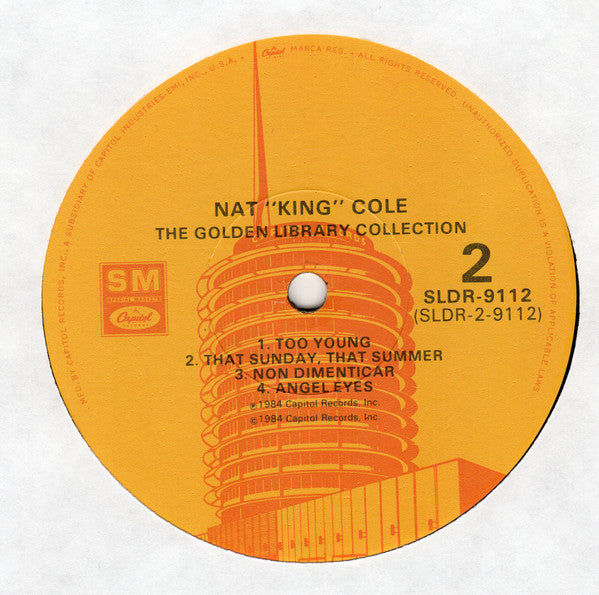 Nat King Cole : The Golden Library Collection (4xLP, Comp, Jac)