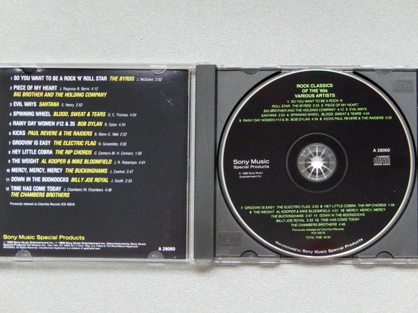 Various : Rock Classics Of The '60s (CD, Comp, RE)