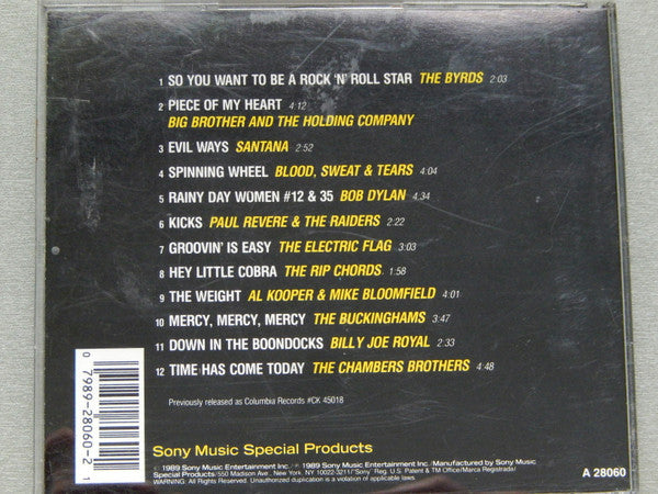 Various : Rock Classics Of The '60s (CD, Comp, RE)