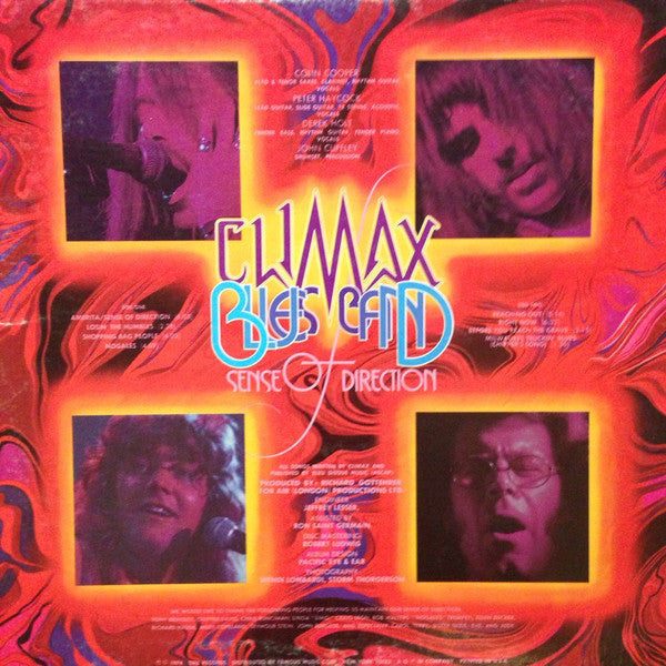 Climax Blues Band : Sense Of Direction (LP, Album, Pre)