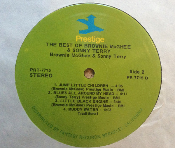 Sonny Terry & Brownie McGhee : The Best Of Brownie McGhee And Sonny Terry (LP, Comp, RP)