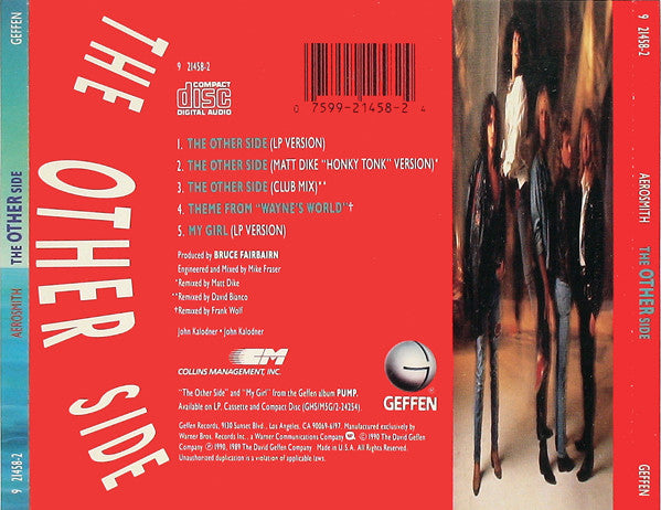 Aerosmith : The Other Side (CD, Maxi, Dig)