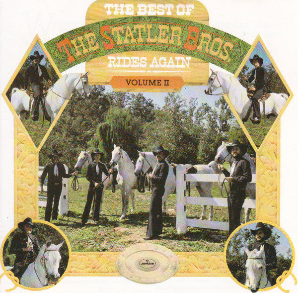The Statler Brothers : The Best Of The Statler Bros. Rides Again Volume II (CD, Comp)