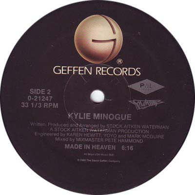 Kylie Minogue : I Still Love You (Je Ne Sais Pas Pourquoi) (12", Maxi)