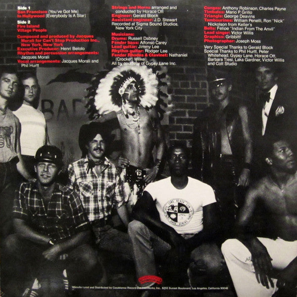 Village People : Village People (LP, Album, RP, Kee)