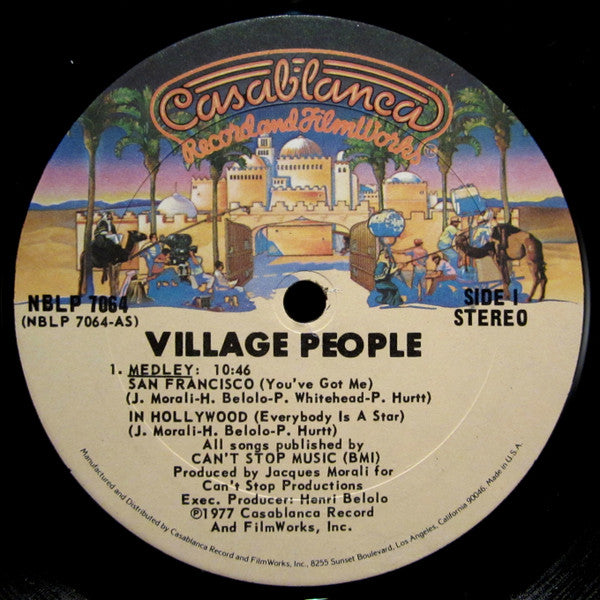 Village People : Village People (LP, Album, RP, Kee)