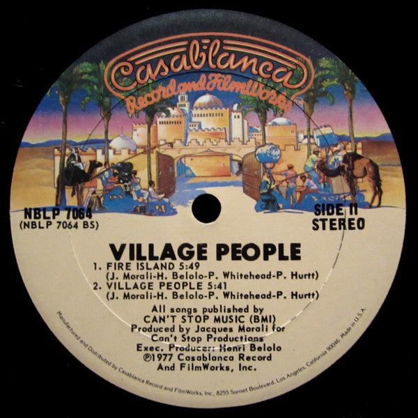 Village People : Village People (LP, Album, RP, Kee)