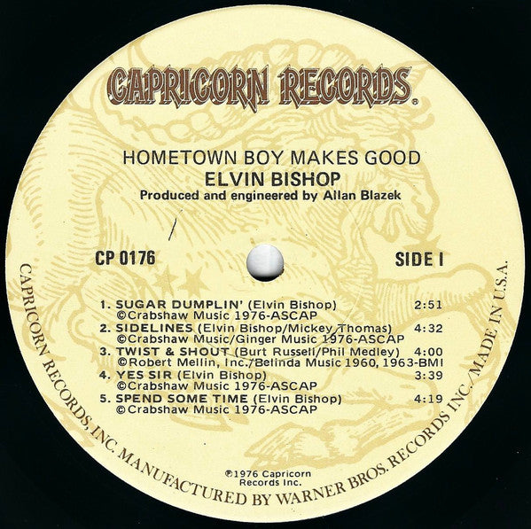 Elvin Bishop : Hometown Boy Makes Good! (LP, Album, Jac)