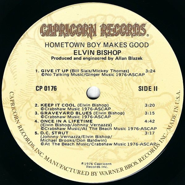 Elvin Bishop : Hometown Boy Makes Good! (LP, Album, Jac)