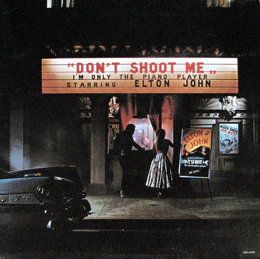 Elton John : Don't Shoot Me I'm Only The Piano Player (LP, Album, RE,  Pi)