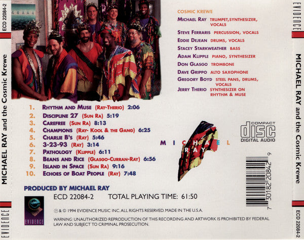 Michael Ray & The Cosmic Krewe* : Michael Ray & The Cosmic Krewe (CD, Album)
