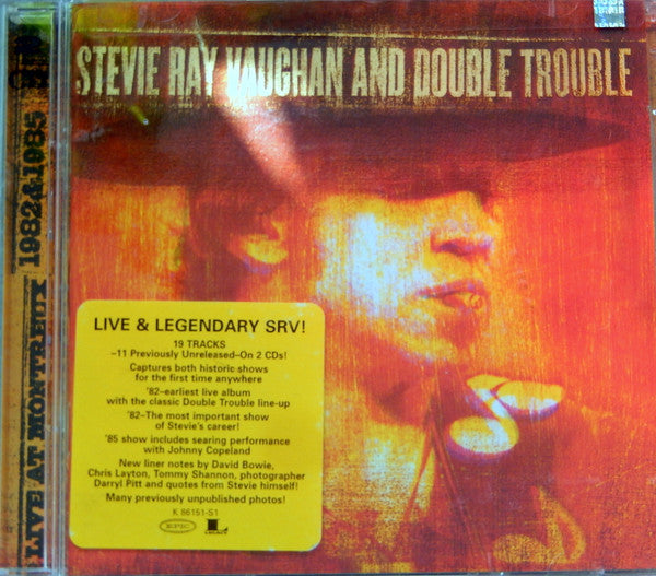 Stevie Ray Vaughan And Double Trouble* : Live At Montreux 1982 & 1985 (2xCD, Album)