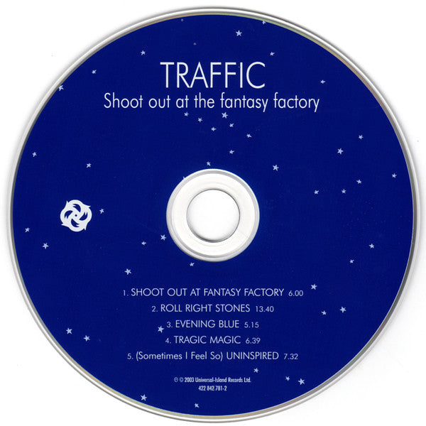 Traffic : Shoot Out At The Fantasy Factory (CD, Album, RE, RM)