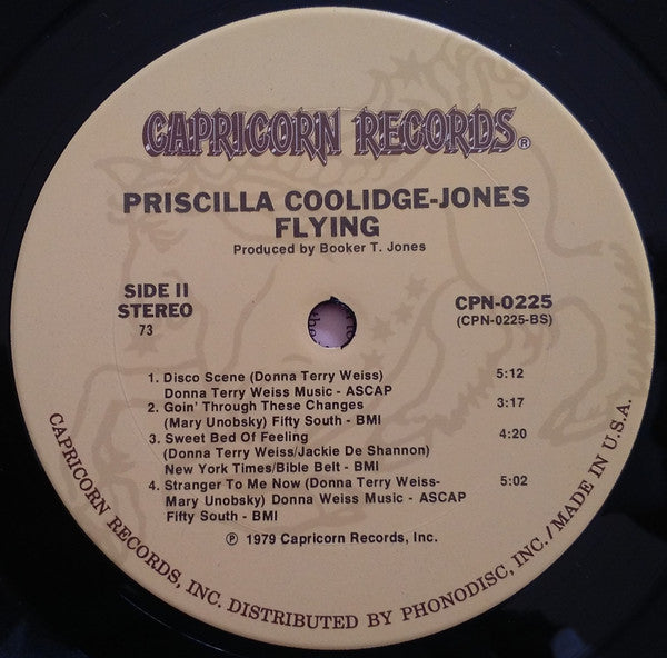 Priscilla Coolidge-Jones* : Flying (LP, Album, Ter)
