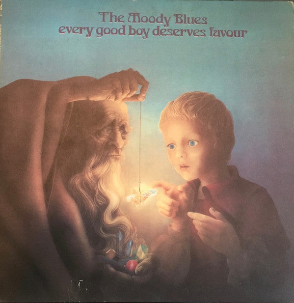 The Moody Blues : Every Good Boy Deserves Favour (LP, Album, PR )