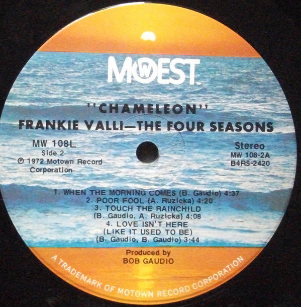 Frankie Valli - The Four Seasons : Chameleon (LP)