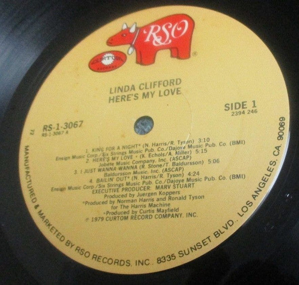 Linda Clifford : Here's My Love (LP, Album, 72)
