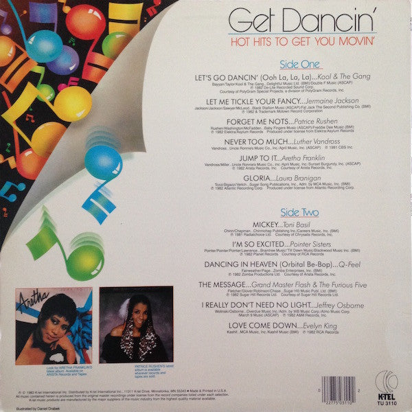 Various : Get Dancin' (LP, Comp, 69)