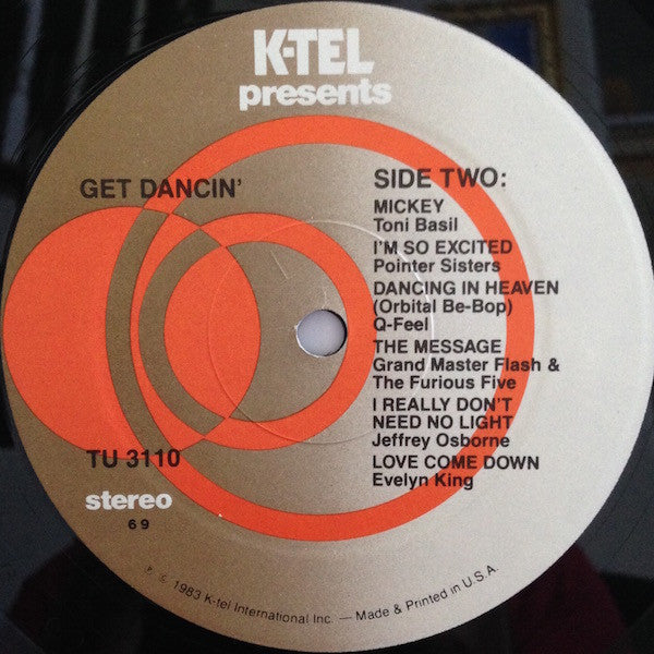 Various : Get Dancin' (LP, Comp, 69)