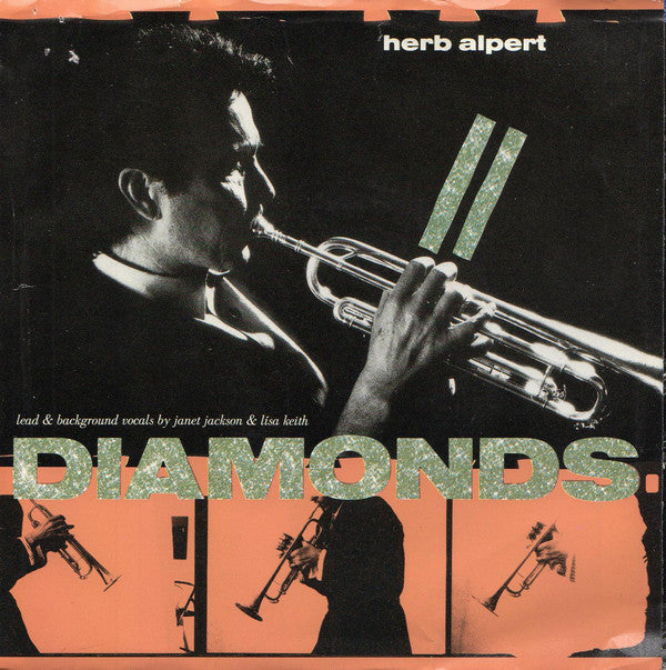 Herb Alpert : Diamonds (7", Single, Styrene, Car)