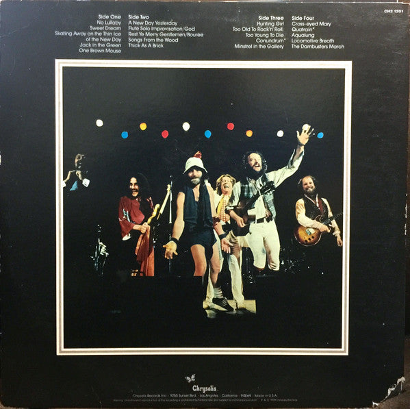 Jethro Tull : Live - Bursting Out (2xLP, Album, San)