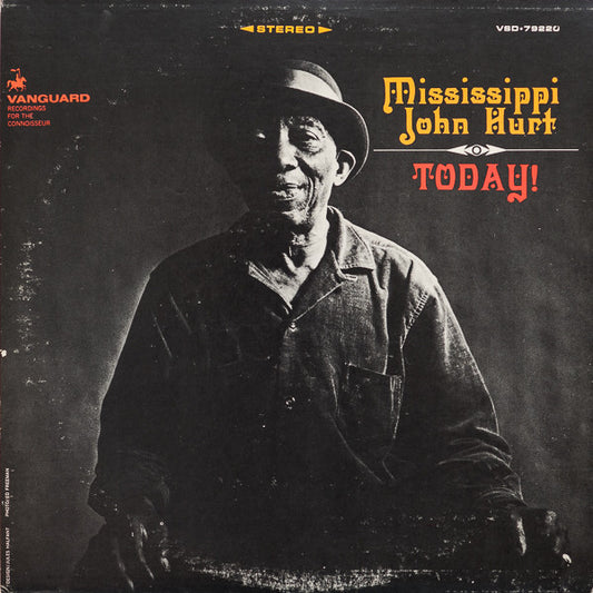 Mississippi John Hurt : Today! (LP, Album)