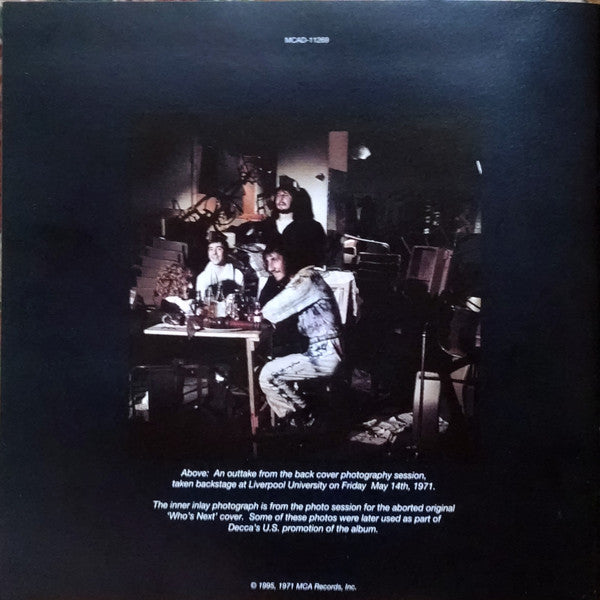 The Who : Who's Next (CD, Album, RE, RM, Tec)