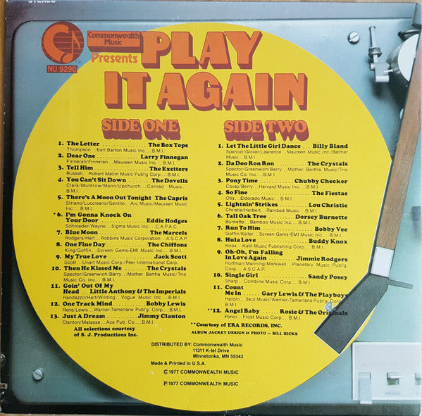 Various : Play It Again (LP, Comp)