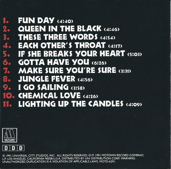 Stevie Wonder : Music From The Movie "Jungle Fever" (CD, Album, Club)