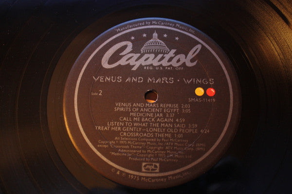 Wings (2) : Venus And Mars (LP, Album)