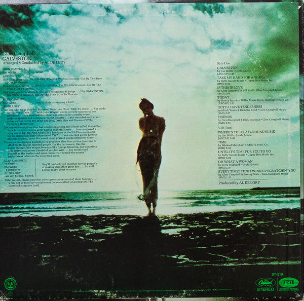 Glen Campbell : Galveston (LP, Album, Club, Cap)