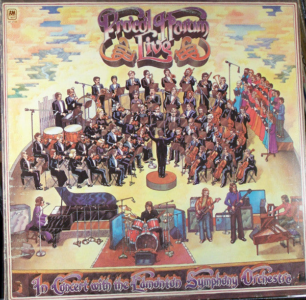 Procol Harum In Concert With The Edmonton Symphony Orchestra : Live (LP, Album, Ter)