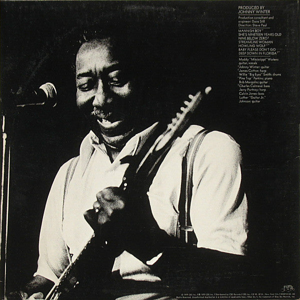 Muddy Waters : Muddy "Mississippi" Waters Live (LP, Album, RE, Car)
