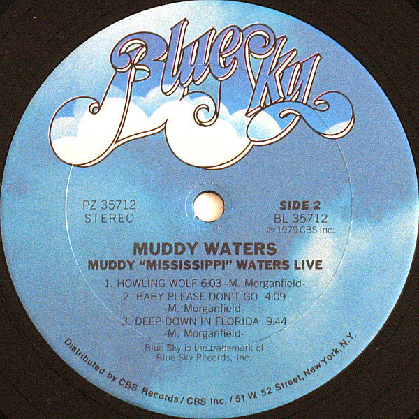 Muddy Waters : Muddy "Mississippi" Waters Live (LP, Album, RE, Car)
