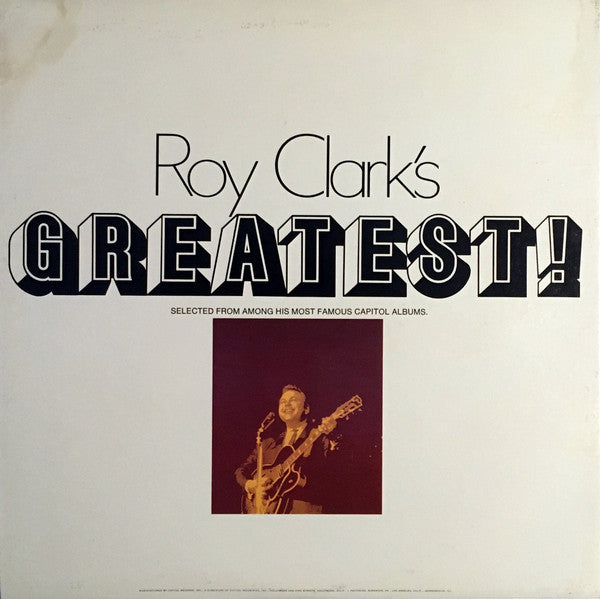 Roy Clark : Roy Clark's Greatest! (LP, Comp, Scr)