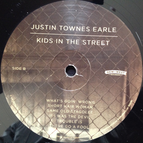 Justin Townes Earle : Kids In The Street (LP, Album, 150)
