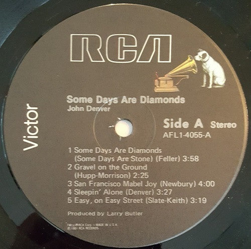 John Denver : Some Days Are Diamonds (LP, Album, Ind)