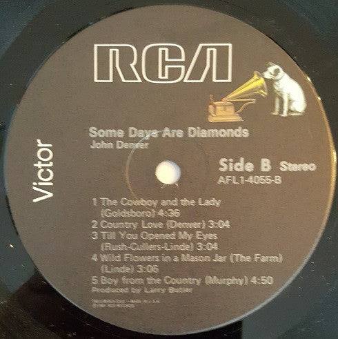 John Denver : Some Days Are Diamonds (LP, Album, Ind)