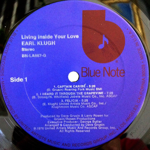 Earl Klugh : Living Inside Your Love (LP, Album, Ter)