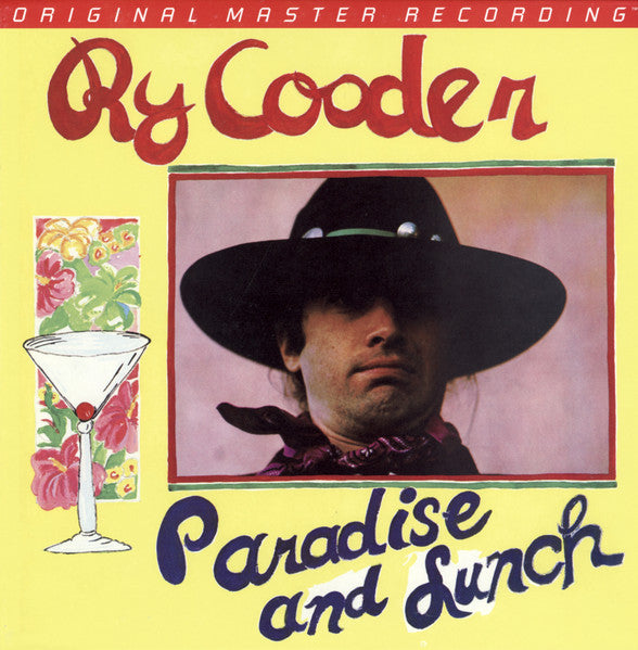Ry Cooder : Paradise And Lunch (LP, Album, Ltd, Num, RE, RM, 180)