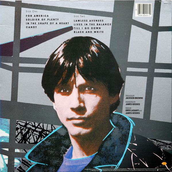 Jackson Browne : Lives In The Balance (LP, Album, All)