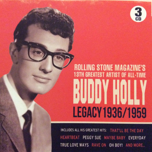 Buddy Holly : Legacy 1936/1959 (3xCD, Comp)