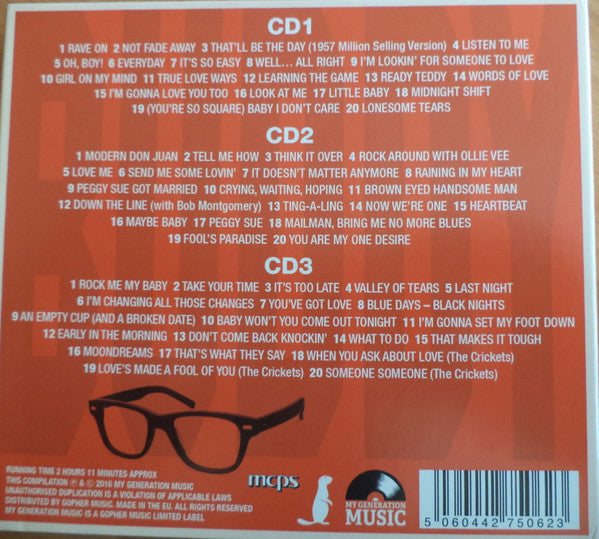 Buddy Holly : Legacy 1936/1959 (3xCD, Comp)