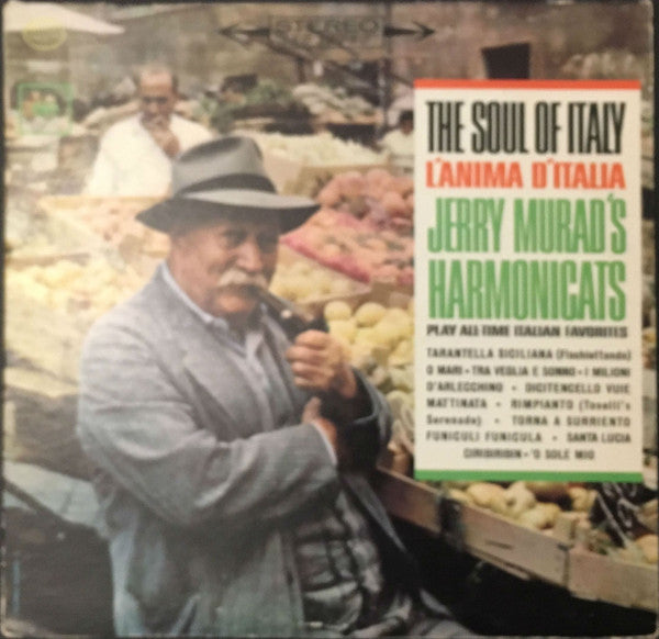 Jerry Murad's Harmonicats : The Soul Of Italy (L'Anima D'Italia) (LP, Album)