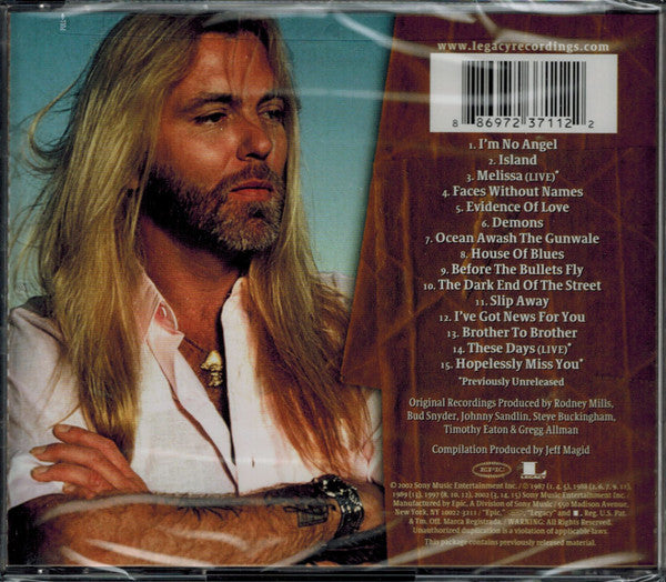 Gregg Allman : No Stranger To The Dark: The Best Of Gregg Allman (CD, Comp, RP)